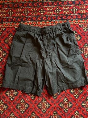 MUJI Navy Cotton Shorts